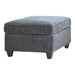 Mccord Upholstered Ottoman Dark Grey - Home Discount Furniture - NJ-linden