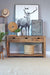 Esther 3-drawer Storage Console Table Natural Sheesham - Home Discount Furniture - NJ-linden