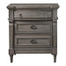 Alderwood 3-drawer Nightstand French Grey - Home Discount Furniture - NJ-linden