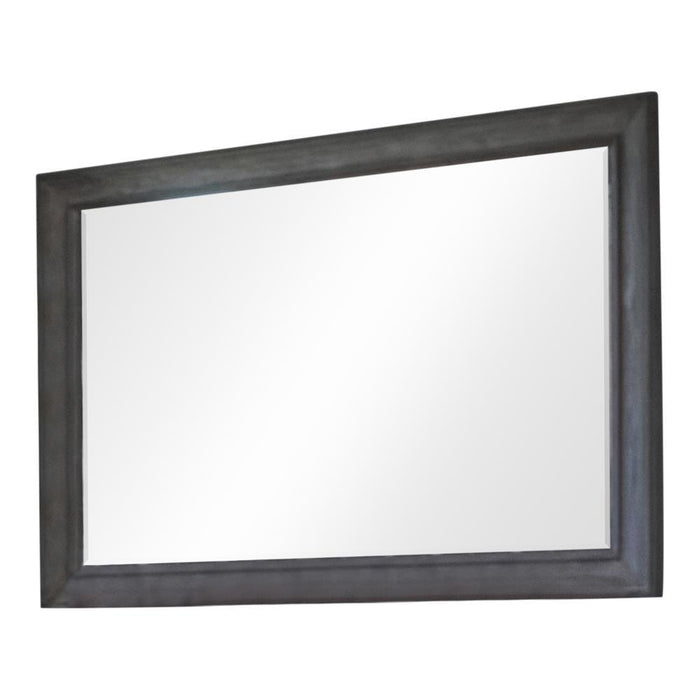 Alderwood Rectangle Dresser Mirror French Grey - Home Discount Furniture - NJ-linden