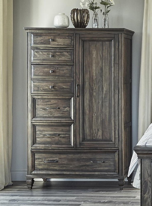 Avenue 8-drawer Chest Weathered Burnished Brown - Home Discount Furniture - NJ-linden