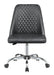 Althea Upholstered Tufted Back Office Chair Grey and Chrome - Home Discount Furniture - NJ-linden