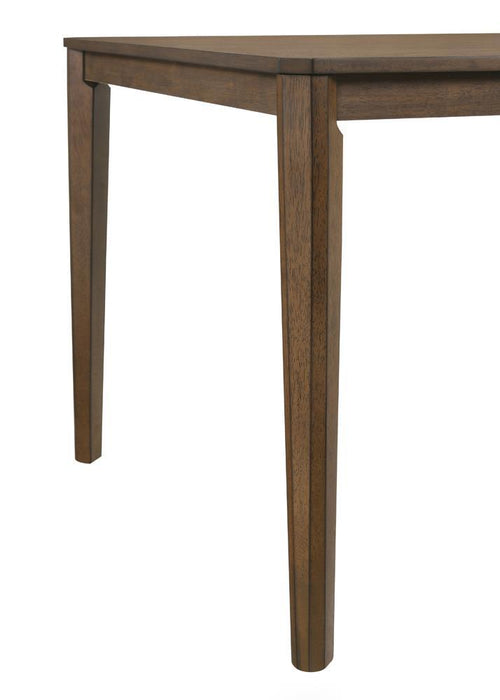 Wethersfield Dining Table with Clipped Corner Medium Walnut - Home Discount Furniture - NJ-linden