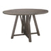 Athens Round Counter Height Table with Drop Leaf Barn Grey - Home Discount Furniture - NJ-linden
