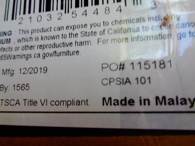 Fairfield Eastern King Upholstered Panel Bed Dark Grey - Home Discount Furniture - NJ-linden