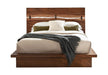 Winslow California King Bed Smokey Walnut and Coffee Bean - Home Discount Furniture - NJ-linden