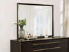 Durango Dresser Mirror Smoked Peppercorn - Home Discount Furniture - NJ-linden