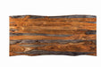 Ditman Live Edge Dining Table Grey Sheesham and Black - Home Discount Furniture - NJ-linden