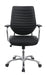 Chase High Back Office Chair Black and Chrome - Home Discount Furniture - NJ-linden