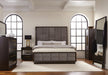 Durango California King Upholstered Bed Smoked Peppercorn and Grey - Home Discount Furniture - NJ-linden