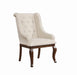 Brockway Tufted Arm Chairs Cream and Antique Java (Set of 2) - Home Discount Furniture - NJ-linden