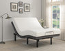 Clara Twin XL Adjustable Bed Base Grey and Black - Home Discount Furniture - NJ-linden