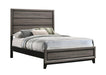 Watson Full Panel Bed Grey Oak - Home Discount Furniture - NJ-linden