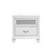 Barzini 2-drawer Nightstand White - Home Discount Furniture - NJ-linden