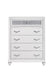 Barzini 5-drawer Chest White - Home Discount Furniture - NJ-linden