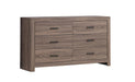 Brantford 6-drawer Dresser Barrel Oak - Home Discount Furniture - NJ-linden