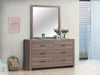 Brantford 6-drawer Dresser Barrel Oak - Home Discount Furniture - NJ-linden