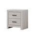 Brantford 2-drawer Nightstand Coastal White - Home Discount Furniture - NJ-linden
