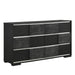 Blacktoft 6-drawer Dresser Black - Home Discount Furniture - NJ-linden