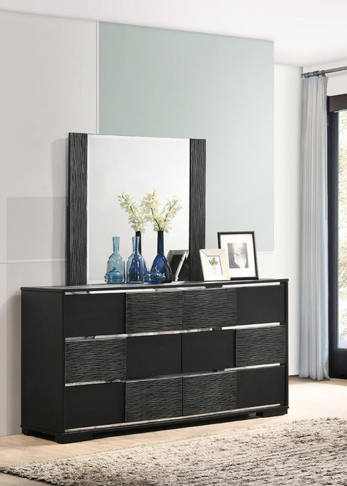 Blacktoft 6-drawer Dresser Black - Home Discount Furniture - NJ-linden
