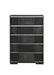 Blacktoft 5-drawer Chest Black - Home Discount Furniture - NJ-linden