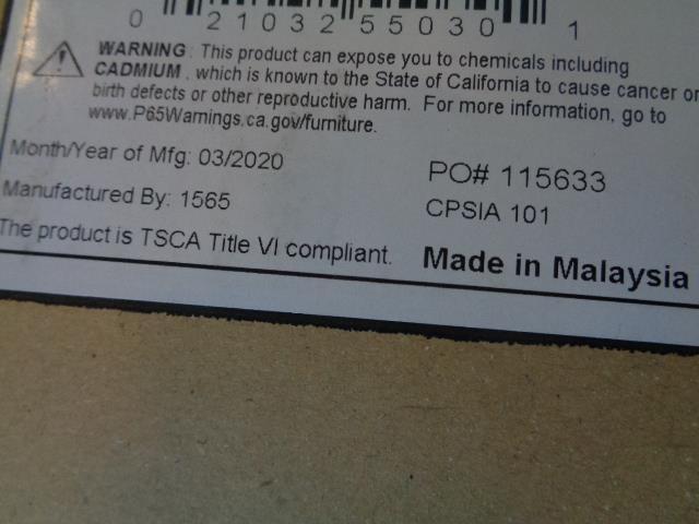 Brantford Eastern King Panel Bed Barrel Oak - Home Discount Furniture - NJ-linden