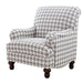 Glenn Upholstered Accent Chair Grey - Home Discount Furniture - NJ-linden