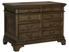 Hartshill 5-drawer File Cabinet Burnished Oak - Home Discount Furniture - NJ-linden
