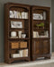 Hartshill 5-shelf Bookcase Burnished Oak - Home Discount Furniture - NJ-linden
