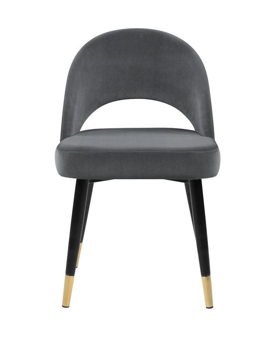 Lindsey Arched Back Upholstered Side Chairs Grey (Set of 2) - Home Discount Furniture - NJ-linden