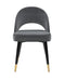 Lindsey Arched Back Upholstered Side Chairs Grey (Set of 2) - Home Discount Furniture - NJ-linden