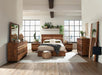 Winslow Storage Eastern King Bed Smokey Walnut and Coffee Bean - Home Discount Furniture - NJ-linden