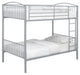 Anson Twin Over Twin Bunk Bed with Ladder - Home Discount Furniture - NJ-linden