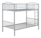 Anson Twin Over Twin Bunk Bed with Ladder - Home Discount Furniture - NJ-linden
