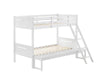Littleton Twin Over Full Bunk Bed White - Home Discount Furniture - NJ-linden