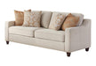 Christine Upholstered Cushion Back Sofa Beige - Home Discount Furniture - NJ-linden