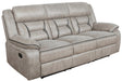 Greer Upholstered Tufted Back Motion Sofa - Home Discount Furniture - NJ-linden