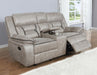 Greer Upholstered Tufted Back Glider Loveseat - Home Discount Furniture - NJ-linden