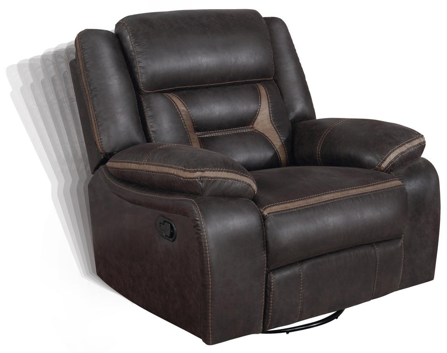 Greer Upholstered Tufted Back Glider Recliner - Home Discount Furniture - NJ-linden
