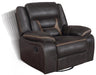 Greer Upholstered Tufted Back Glider Recliner - Home Discount Furniture - NJ-linden