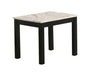 Bates Faux Marble 3-piece Occasional Table Set White and Black - Home Discount Furniture - NJ-linden