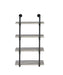 Elmcrest 24-inch Wall Shelf Black and Grey Driftwood - Home Discount Furniture - NJ-linden