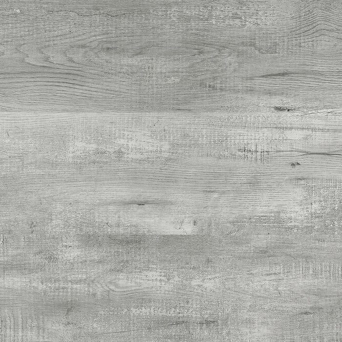 Emelle 2-drawer Glass Top Writing Desk Grey Driftwood and Chrome - Home Discount Furniture - NJ-linden