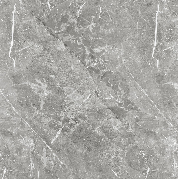 Maxwell C-shaped Accent Table Cement and Gunmetal - Home Discount Furniture - NJ-linden