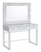 Umbridge 3-drawer Vanity with Lighting Chrome and White - Home Discount Furniture - NJ-linden