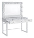Umbridge 3-drawer Vanity with Lighting Chrome and White - Home Discount Furniture - NJ-linden