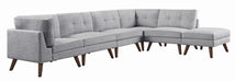 Churchill Modern Grey Corner - Home Discount Furniture - NJ-linden