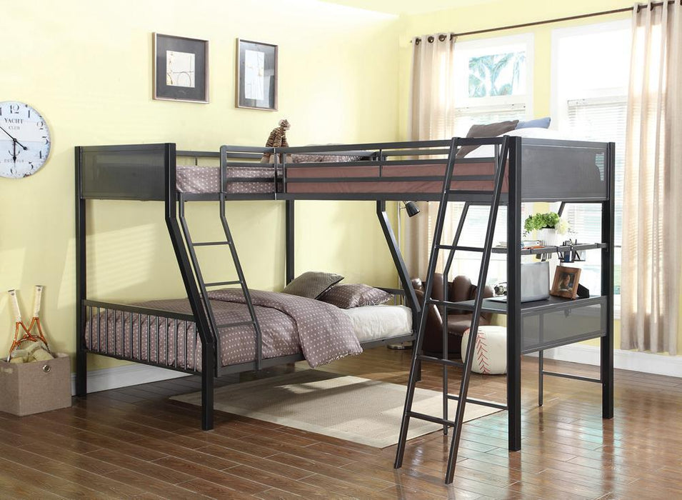 Meyers Traditional Grey Twin Loft Add On - Home Discount Furniture - NJ-linden