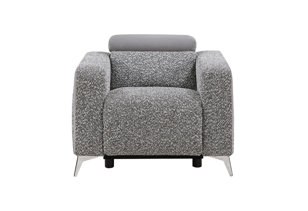 U8521 TAUPE/DARK GREY 36 POWER RECLINER image