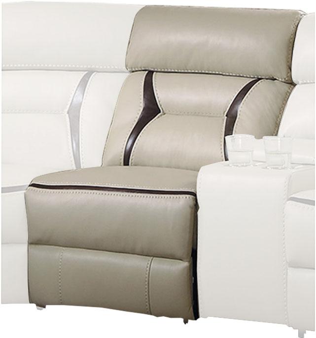 Amite 6pc Sectional Sofa in Beige - Home Discount Furniture - NJ-linden